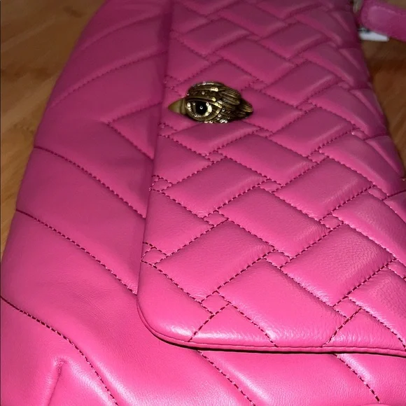 Kurt Geiger Leather Long Kensington Shoulder Crossbody Bag - Picture 11 of 11